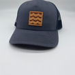 Load image into Gallery viewer, POL LOGO CLASSIC 5 PANEL HAT Ombre Blue/Navy